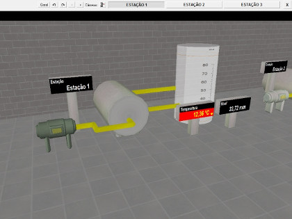 screenshot of LAquis SCADA